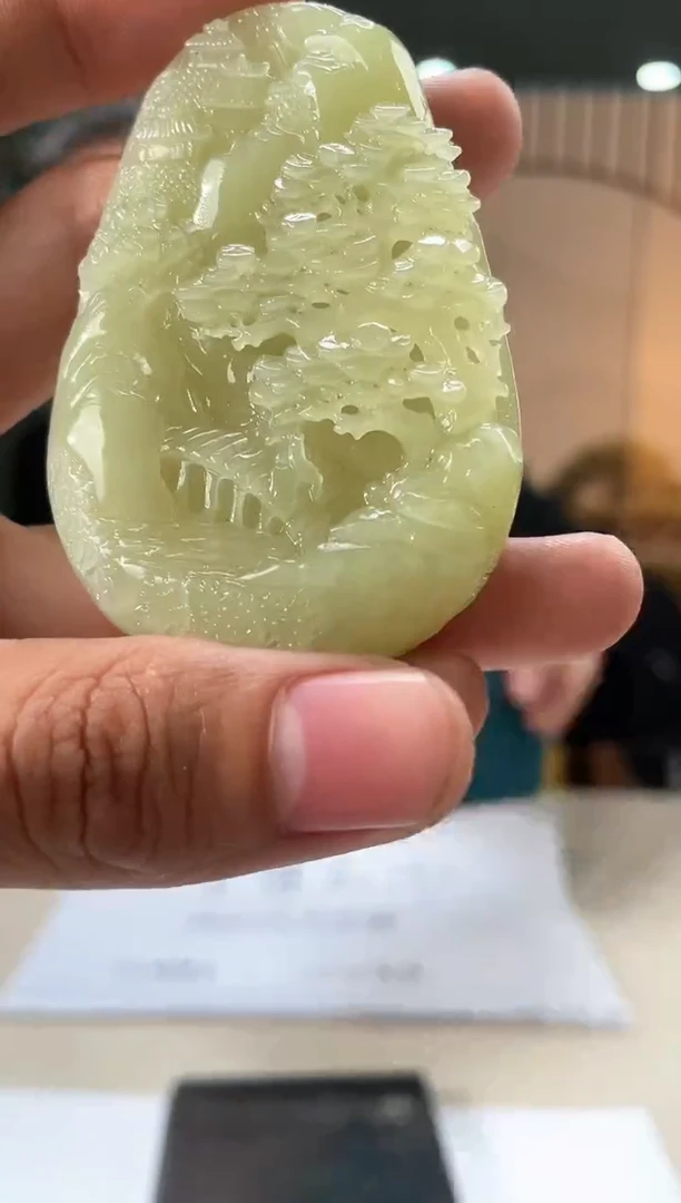 【闪购商品】定制和田玉和田玉（多样性拍一发一带证）160236