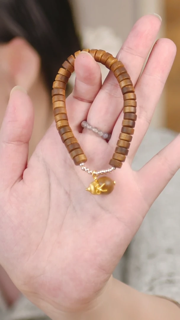 （富森红土沉片片珠+葫芦）