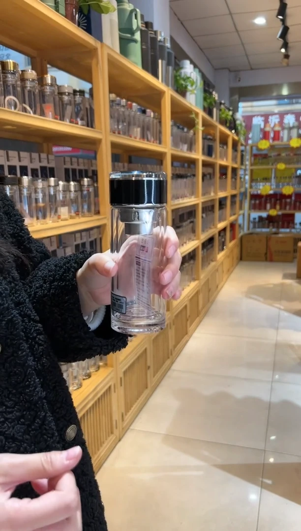 【闪购商品】双层高档180ml高硼硅茶杯