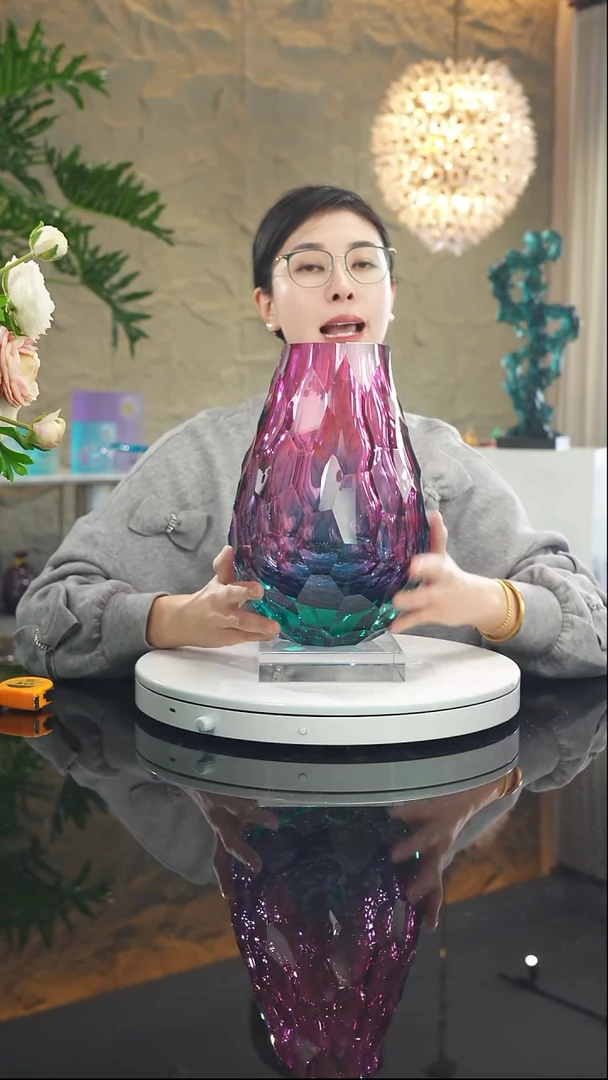 【闪购商品】瓷片设计款花瓶摆件