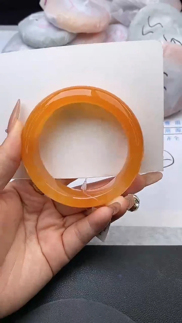 未镶嵌手镯石英质玉w15-HHB58+