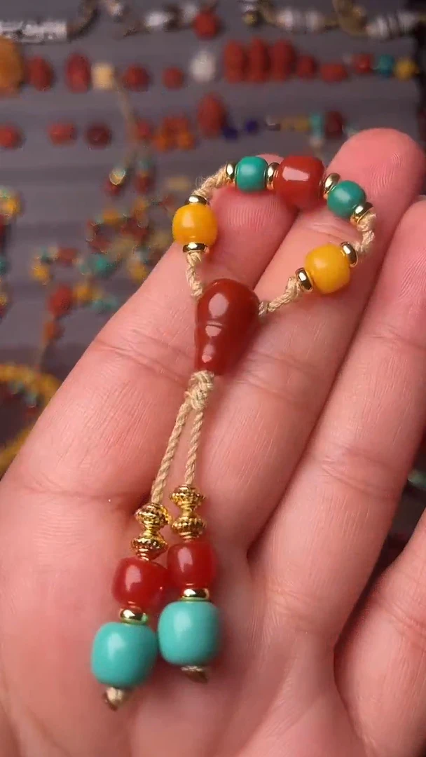 裸石蜜蜡未镶嵌3-6蜜蜡腰珠