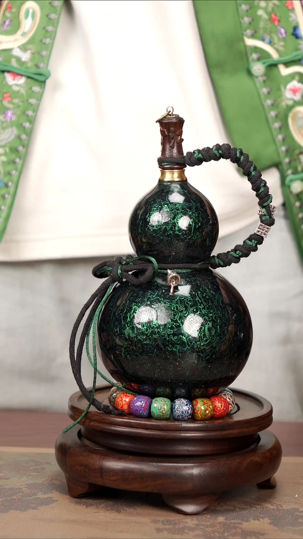 【闪购商品】139 易林高端工艺大漆酒葫芦--438