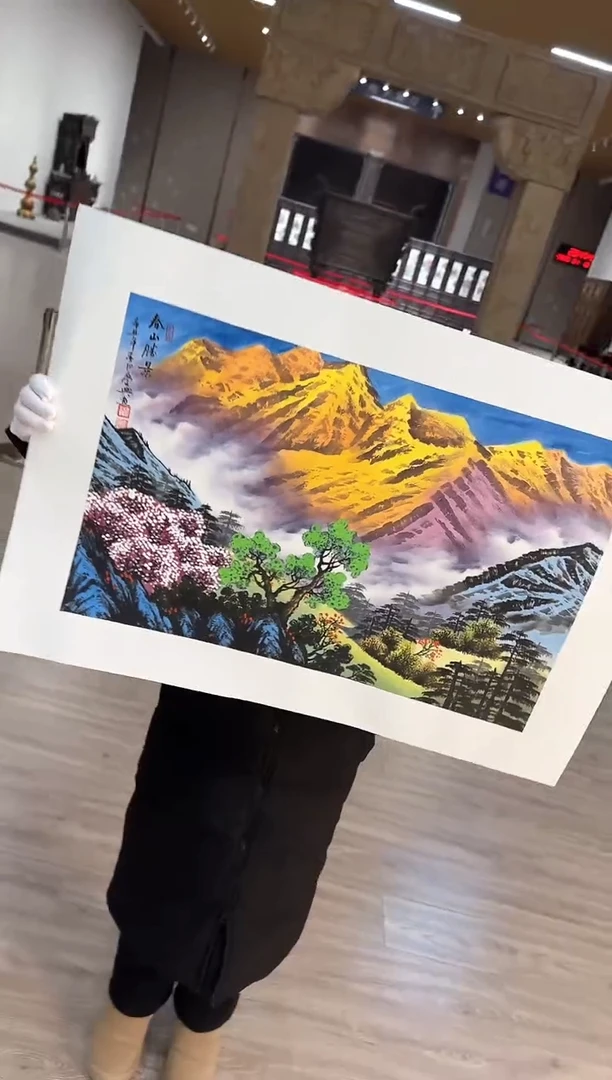 【闪购商品】国画30 赵隆轩艺术馆作品
