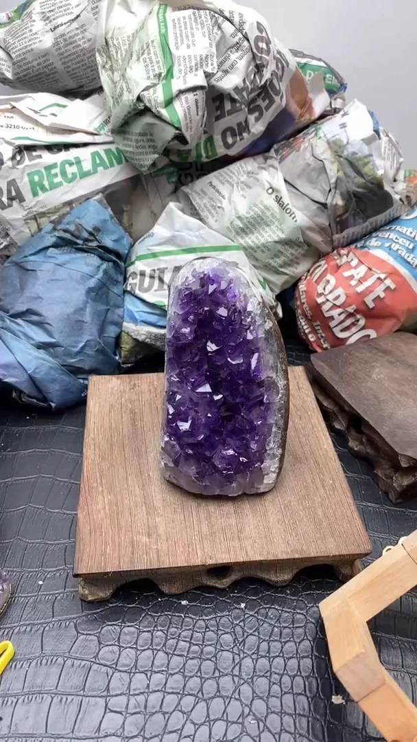 【闪购商品】紫晶1未镶嵌403号 摆件