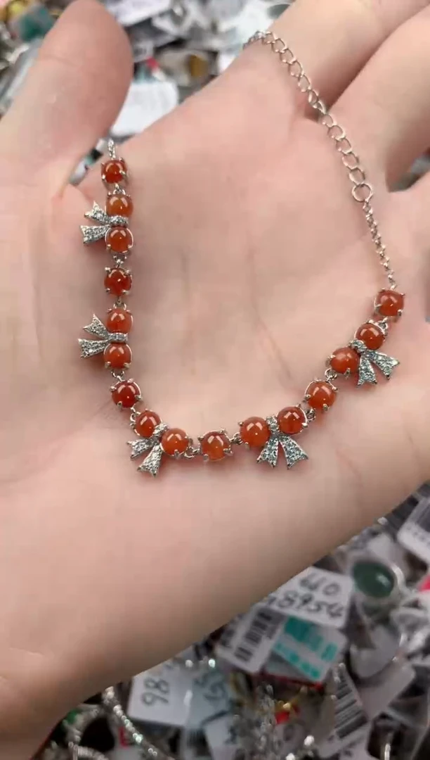 银S925镶嵌戒指翡翠222   1