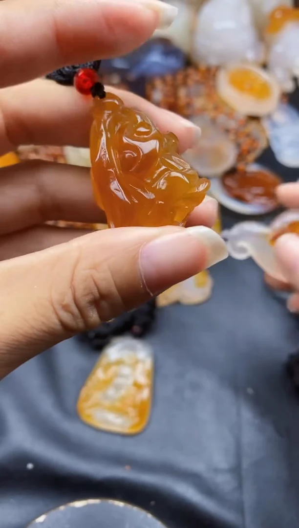 未镶嵌1玛瑙/玉髓宝**姥ll