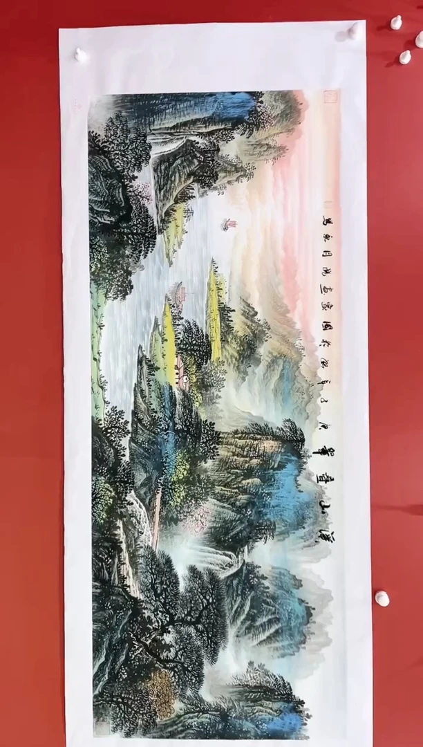 国画王月新国画作品