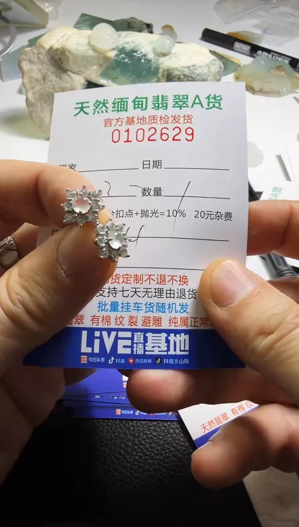 银S925镶嵌定制翡翠江**皎翡翠