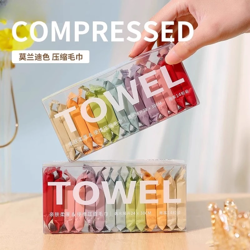 旅行装一次性洁面巾加厚压缩毛巾便携洗脸巾洗澡浴巾旅游必备用品