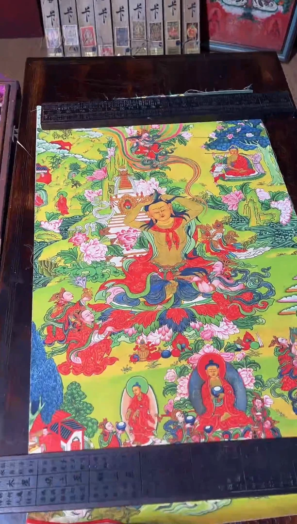 卷轴画东东唐卡tk16