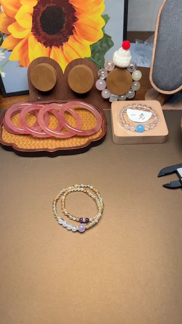 未镶嵌手串水晶1