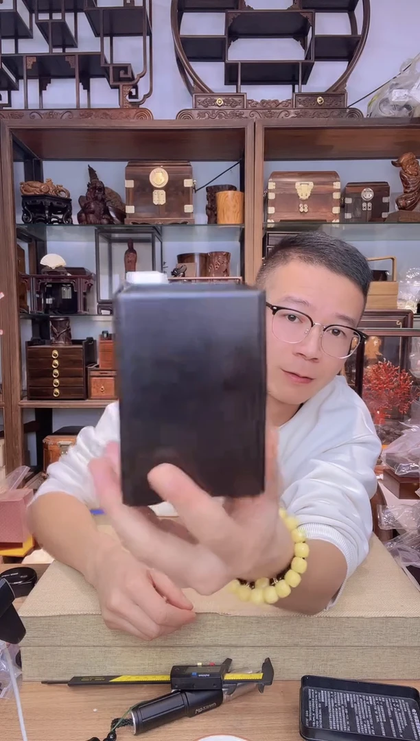 乌木类书架688紫光檀笔筒