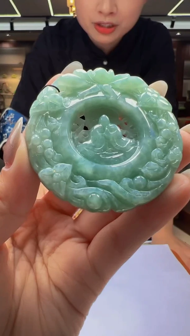 【闪购商品】定制翡翠未镶嵌Q2025-3-4-16