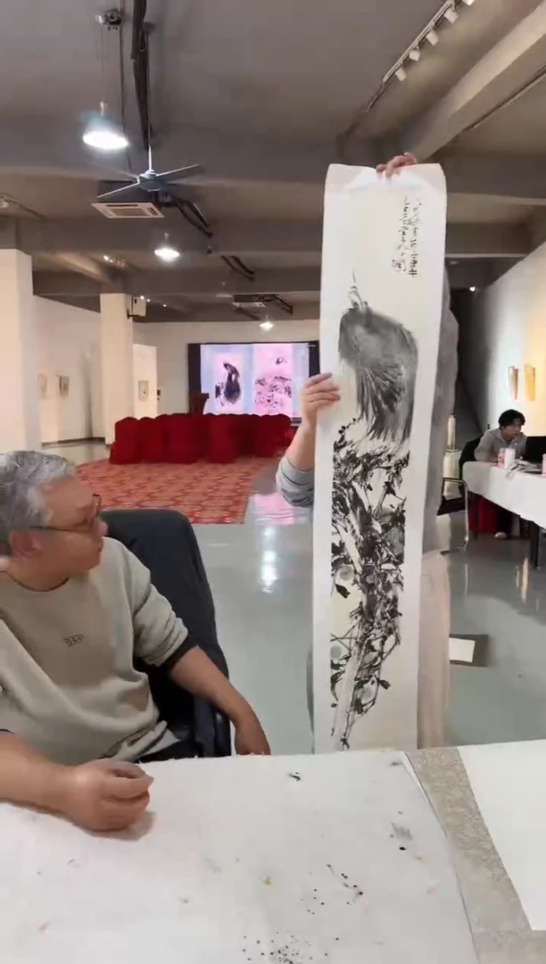 国画z天津人美-秦少甫国画花鸟2平尺