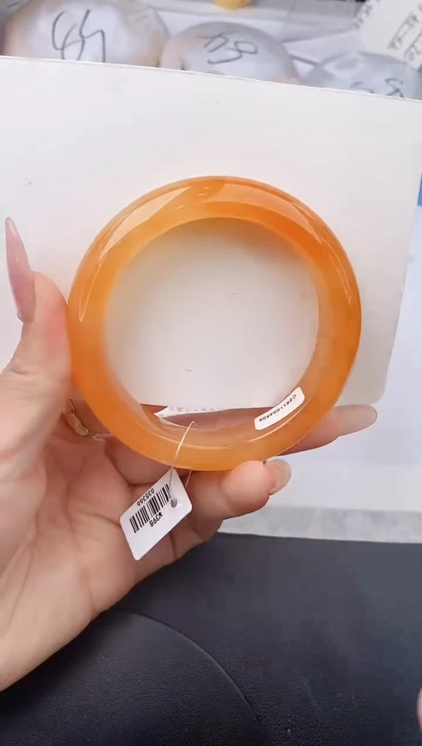 未镶嵌手镯石英质玉w165-HHB58+