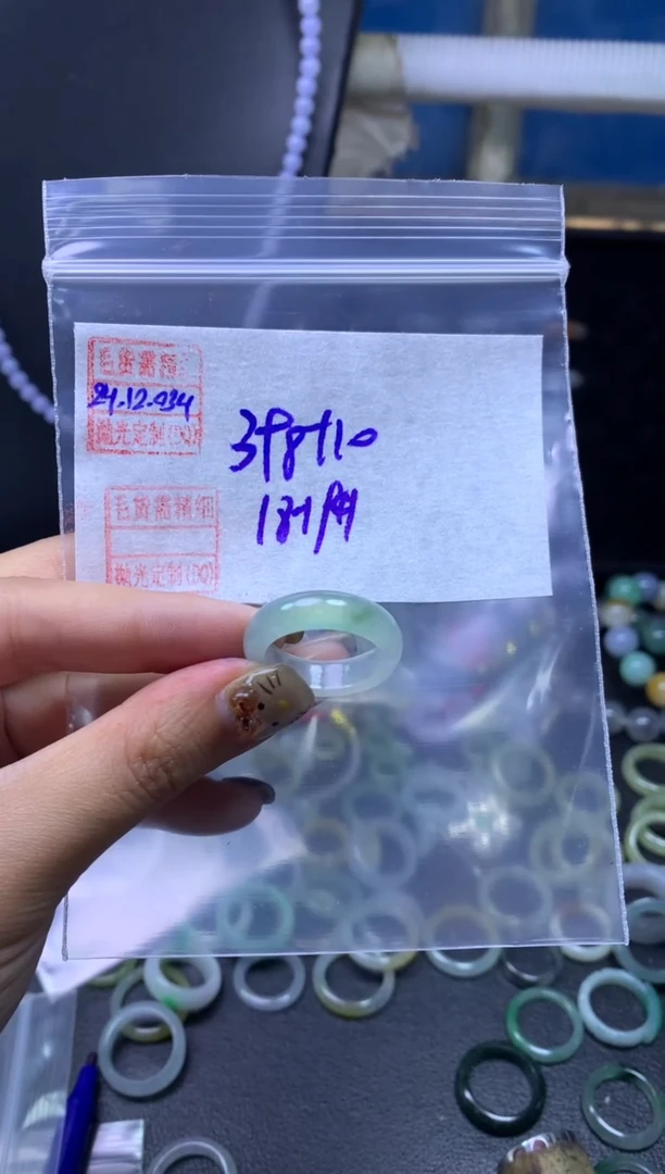 未镶嵌定制翡翠翡翠408元18#毛货需精细抛光34