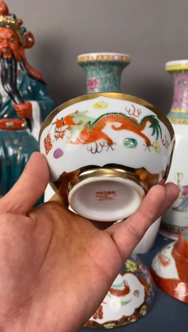 摆件陶567老厂瓷微瑕慎拍（已开价）