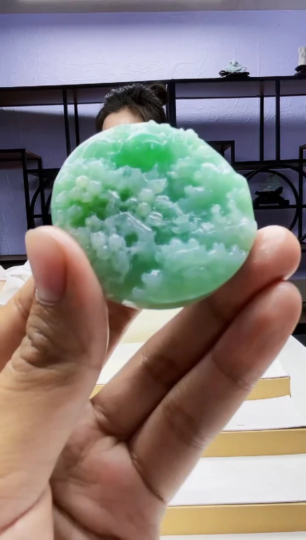 【闪购商品】定制翡翠未镶嵌毛货02160092