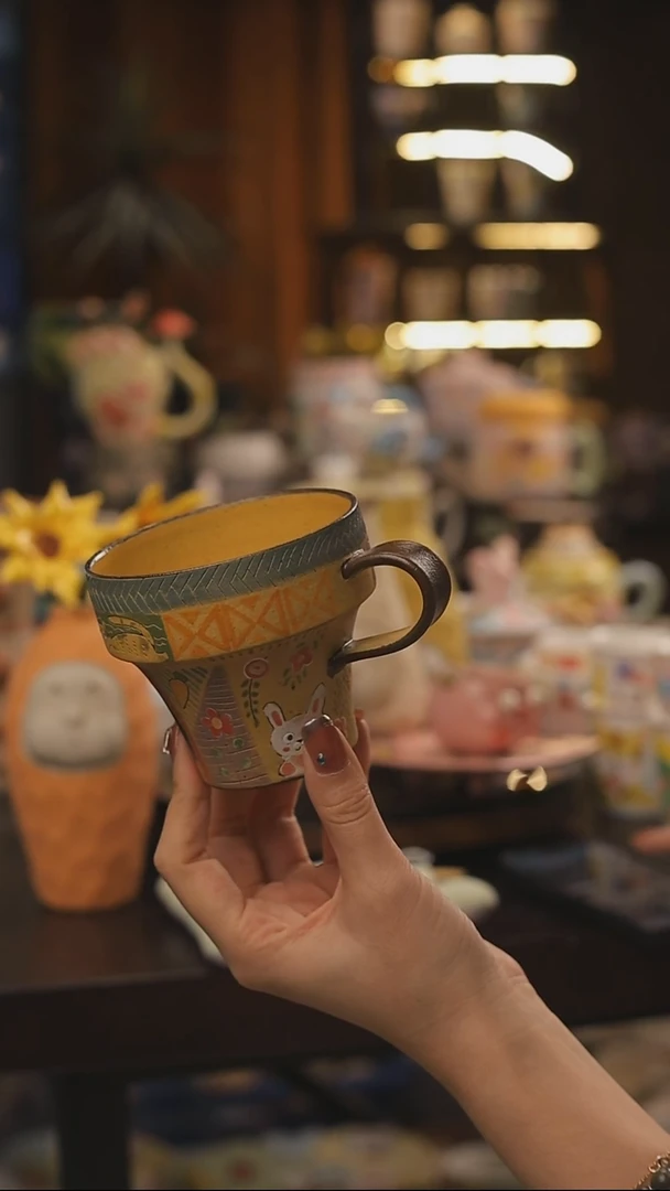 景德镇釉下彩绘设计师款式陶瓷