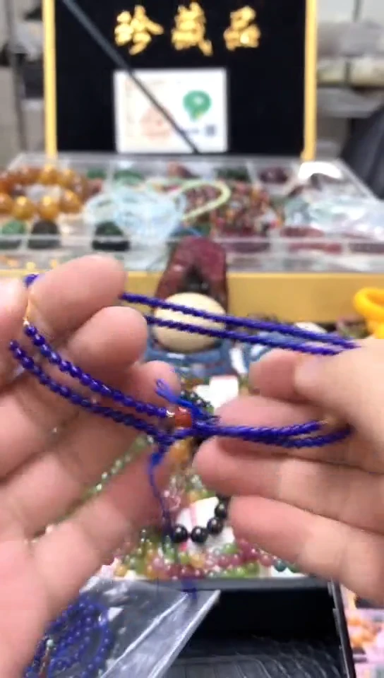 青金石未镶嵌颈饰手链70