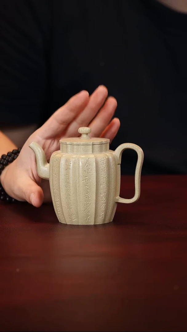 茶壶紫砂丁****_宜兴原矿高端紫砂