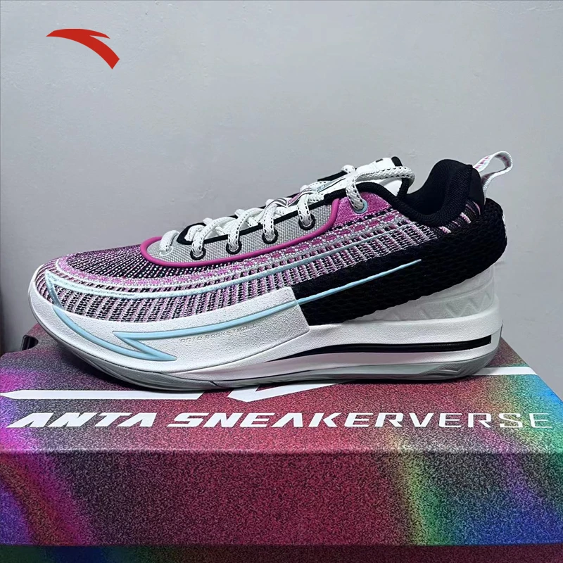 安踏锋芒一代SV篮球鞋民族刺绣配色专业实战潮流运动鞋112431113