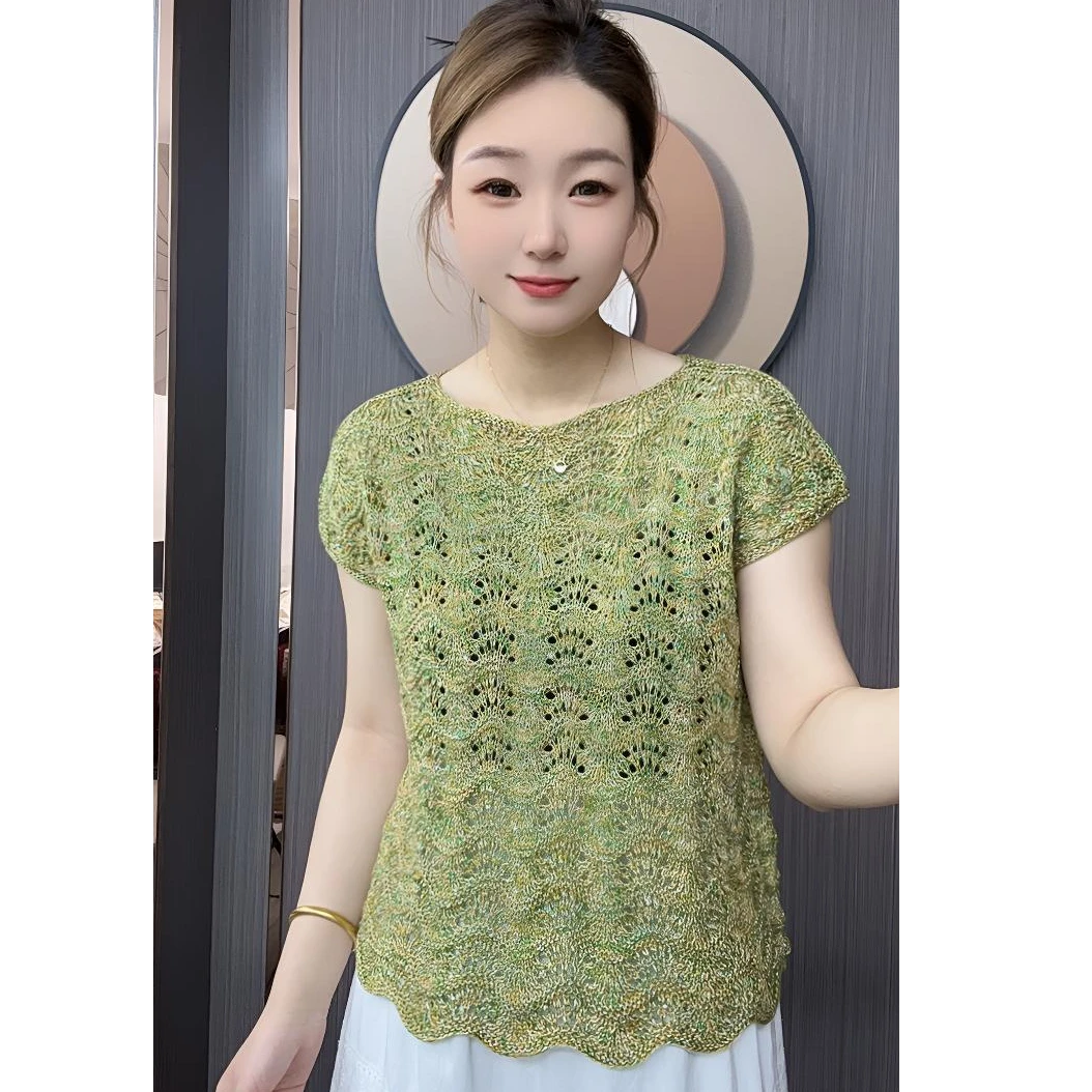 JINDISI/金蒂丝【凤尾花】手编毛线材料包含视频加老师小白包教会