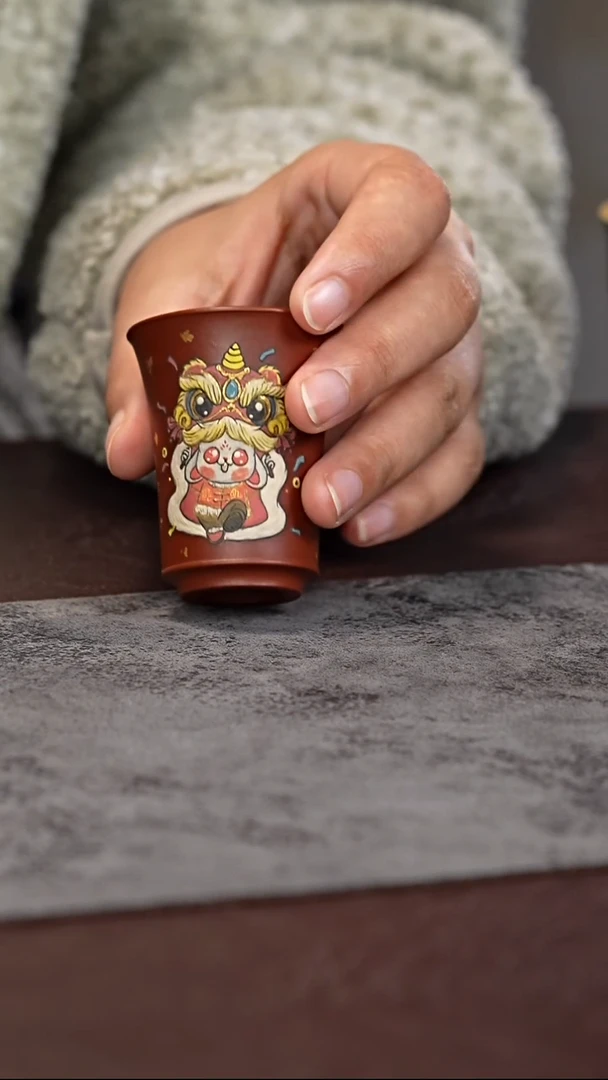 茶杯紫泥朱泥闻香杯