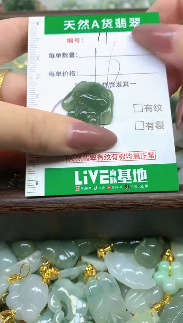 颈饰未镶嵌翡翠纯天然缅甸A货翡翠
