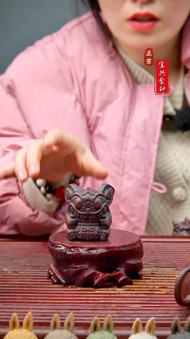 紫砂茶宠宜兴紫砂茶宠摆件