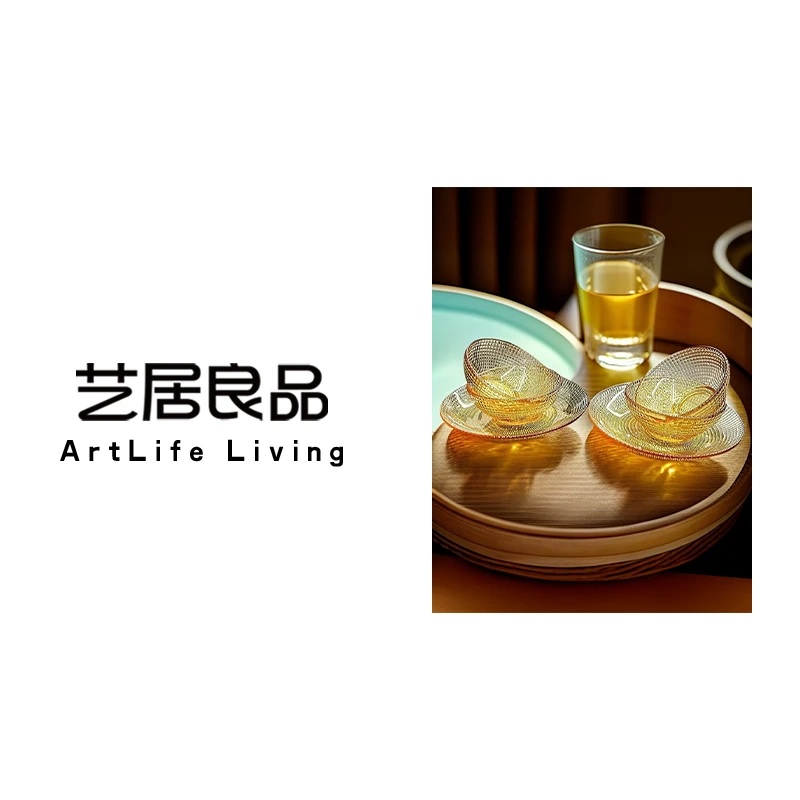 餐具套装透明玻璃碗盘餐具高档家用创意盘子居家日常小用品托盘