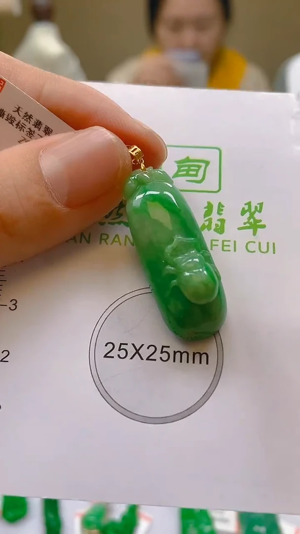 【闪购商品】翡翠颈饰18K金镶嵌新号开播，全场乱卖