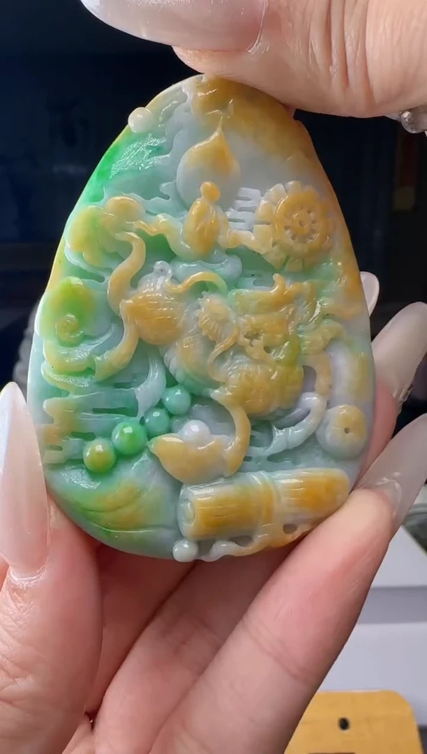 颈饰未镶嵌翡翠MM@@960Q3J22023