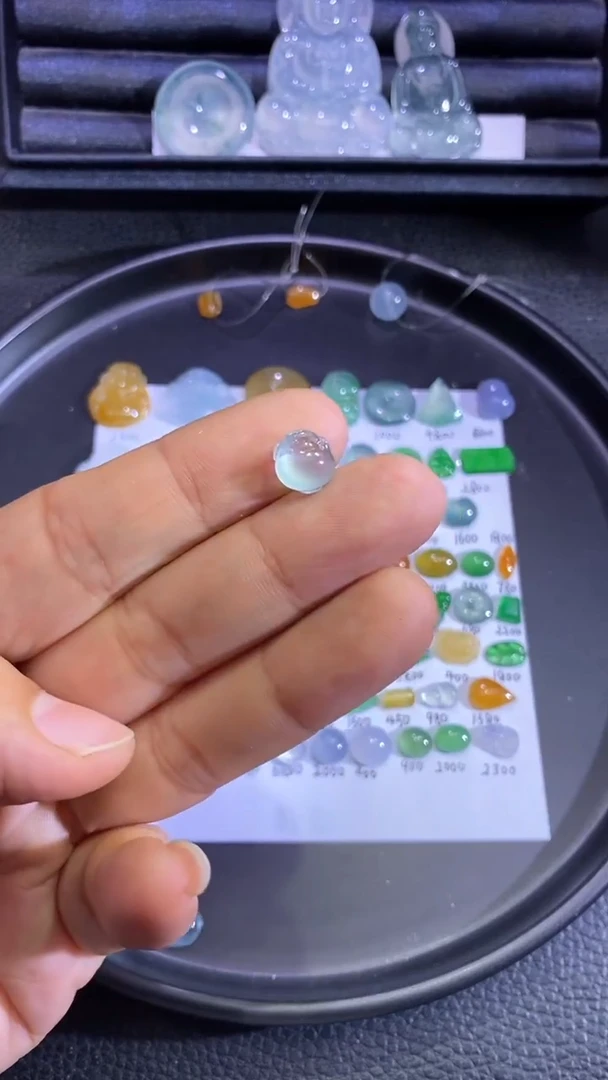 未镶嵌挂件翡翠金蟾