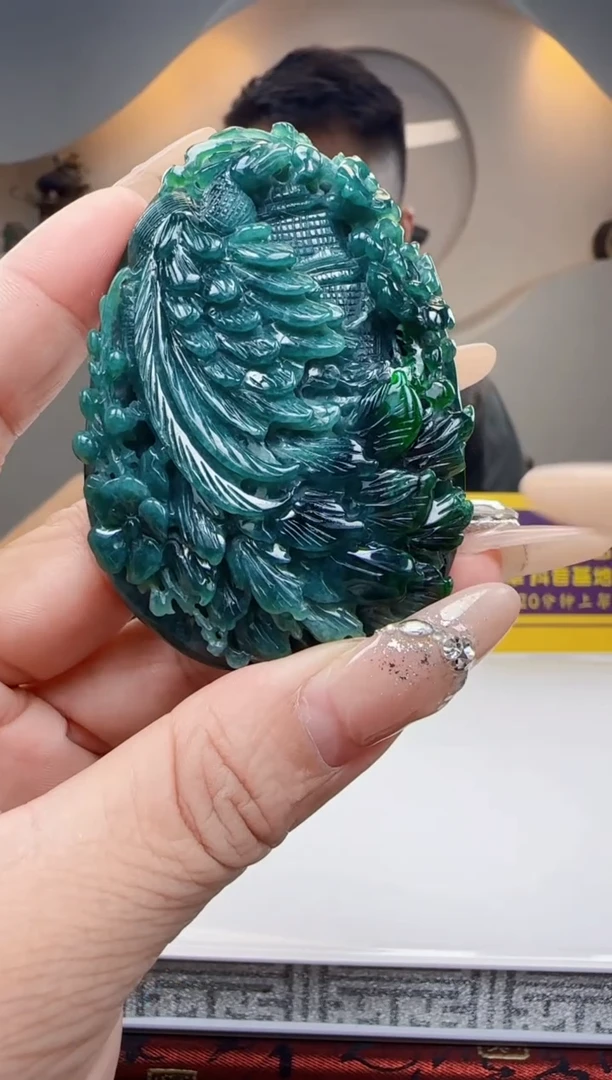 定制翡翠未镶嵌Q61143翡翠（多样性发一）