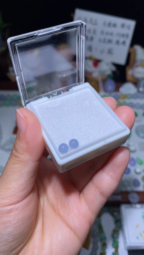 未镶嵌定制翡翠紫珠