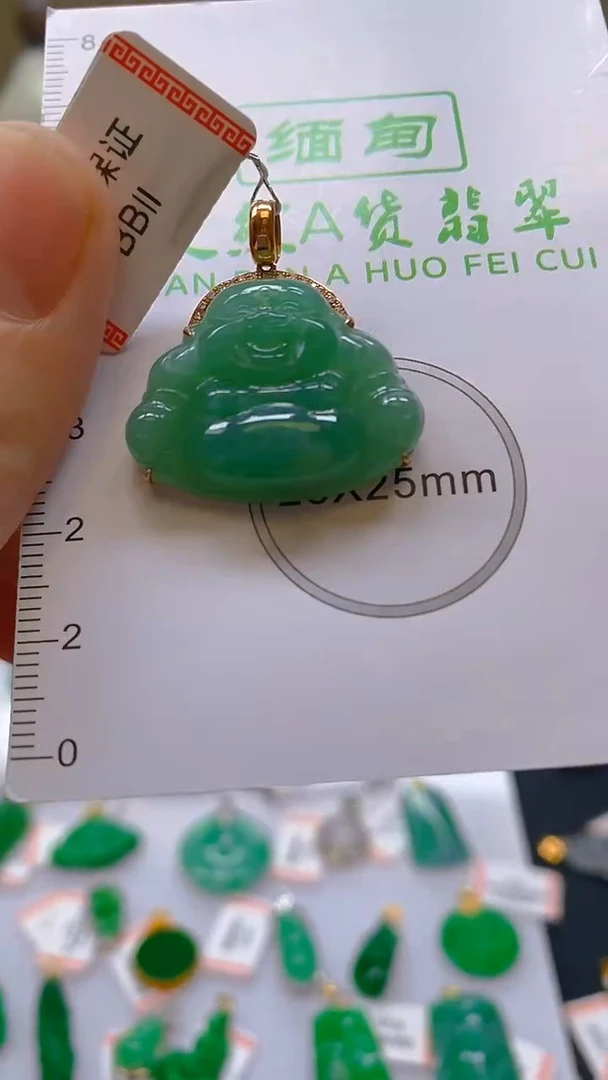 【闪购商品】翡翠颈饰18K金镶嵌新号开播，全场乱卖
