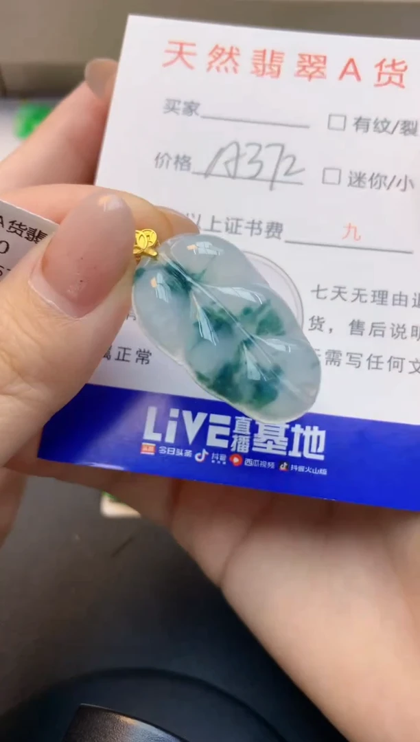 颈饰未镶嵌翡翠天然A货缅甸翡翠百元以上9元证书费自理