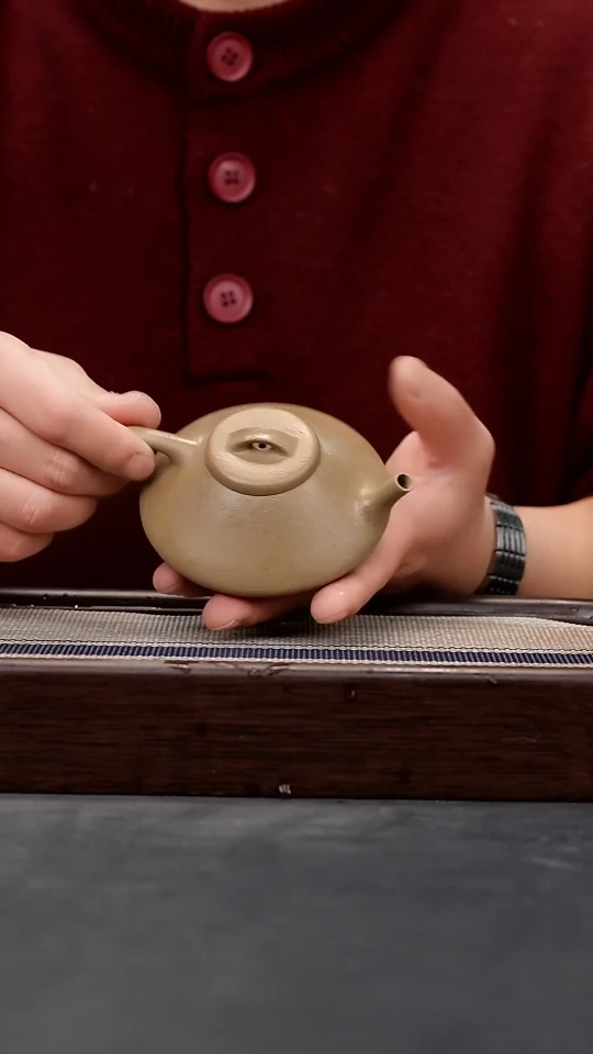 【闪购商品】紫砂茶壶梨皮泥全手合瓢