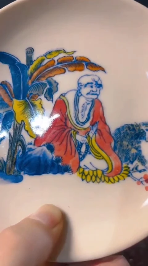 摆件景德镇陶瓷青花摆件44
