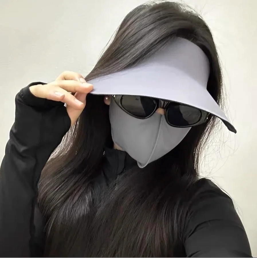 （JX）无痕防晒帽  （微瑕  介意勿拍）7/20