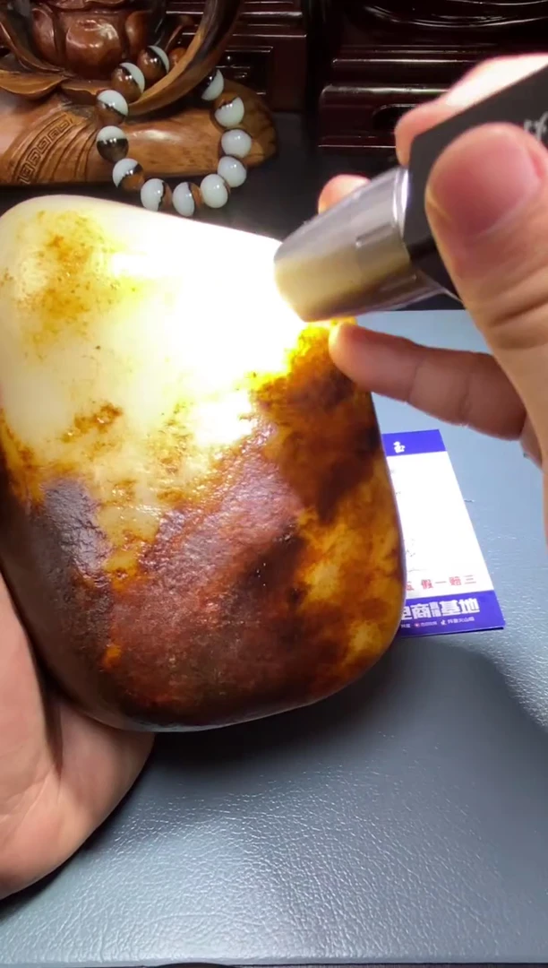 未镶嵌和田玉摆件暴*1