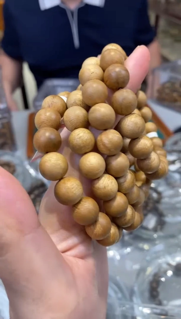 手串沉香E565柬埔寨1.0单圈沉香手串发其一