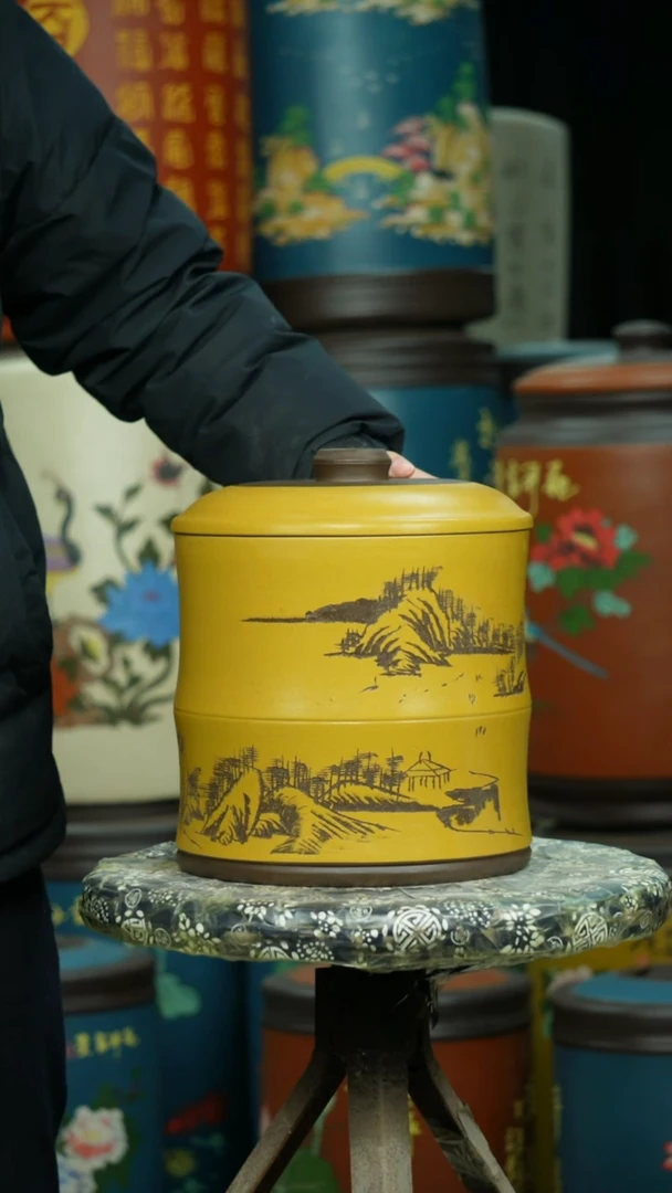 【闪购商品】紫砂茶叶罐茶叶罐