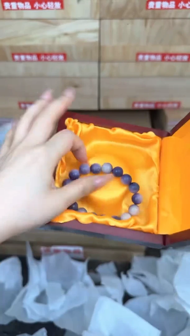 紫白菩提单圈手串商品链接@@ys1005