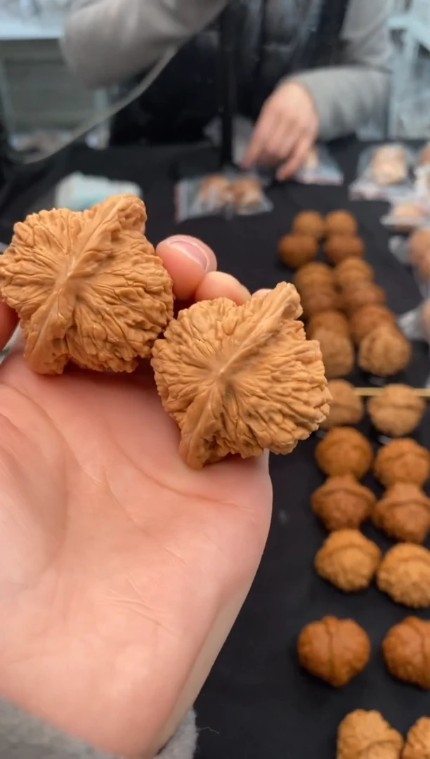 【闪购商品】文玩核桃把件四座楼44-u576