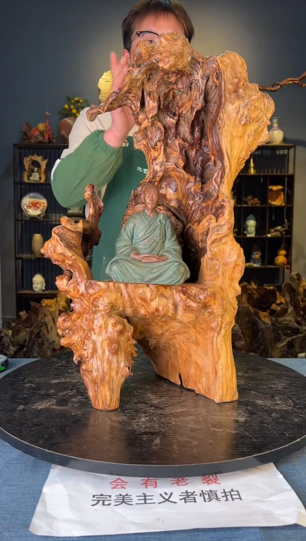 【闪购商品】木卢师傅根艺作品(不包含人物摆件）