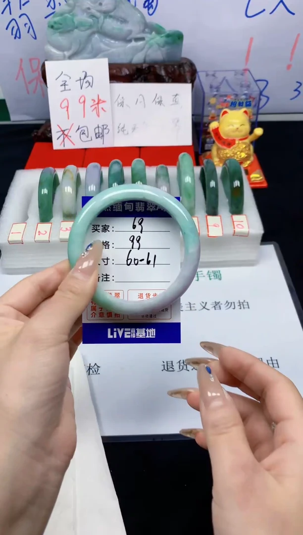 未镶嵌手镯翡翠69