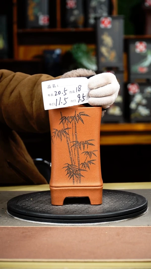 紫砂花盆紫砂花盆